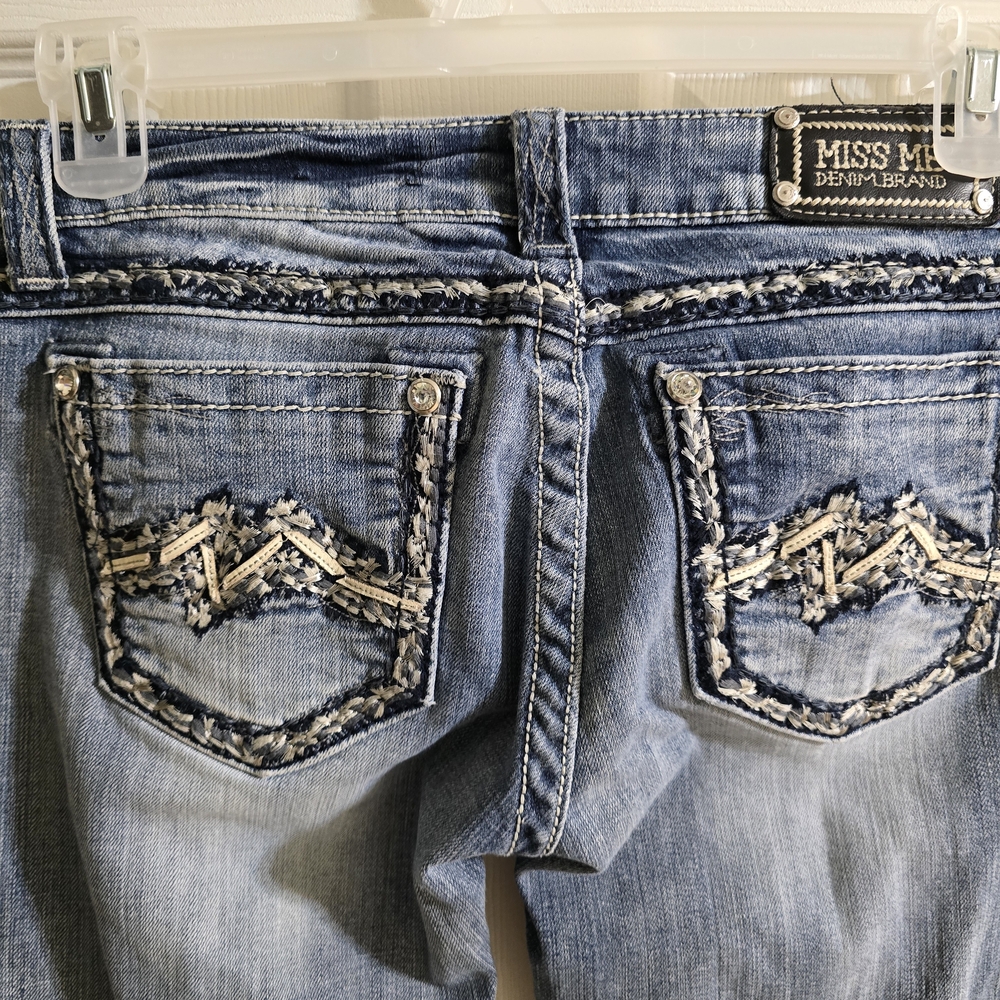 Miss Me Women's Boot Cut Jeans - Light Blue